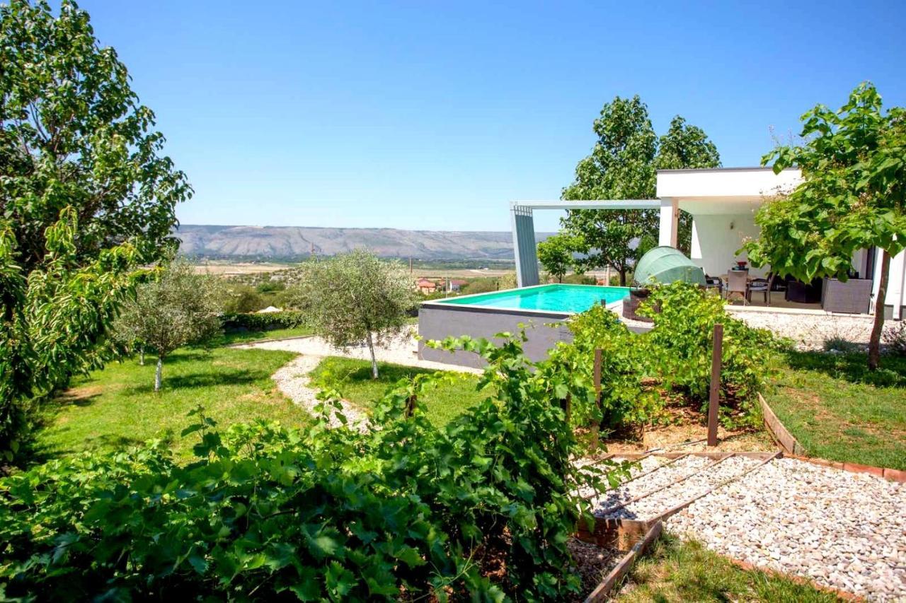 Villa Mona ,Heated Swimming Pool Mostar Kültér fotó