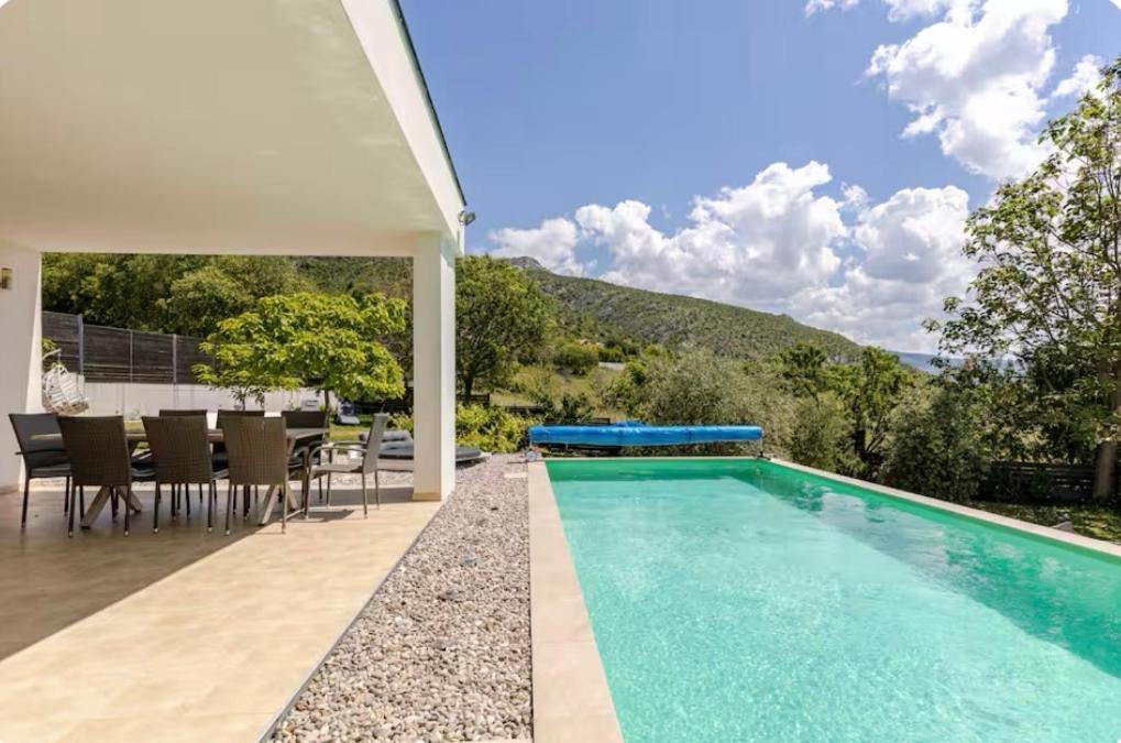 Villa Mona ,Heated Swimming Pool Mostar Kültér fotó